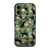 Black Panther on Flores iPhone 17 Case QC10654