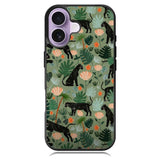 Black Panther on Flores iPhone 17 Case OV10654