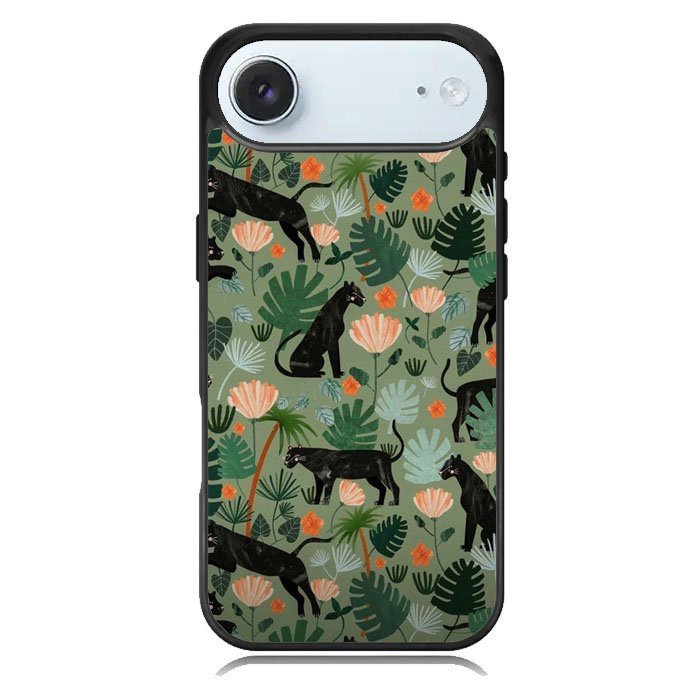 Black Panther on Flores iPhone 17 Air Case OV10654
