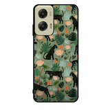 Black Panther on Flores Motorola Moto G Stylus 5G 2024 Case OV10654
