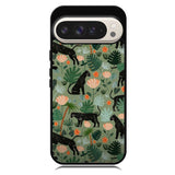 Black Panther on Flores Google Pixel 10 Pro XL Case RC10654