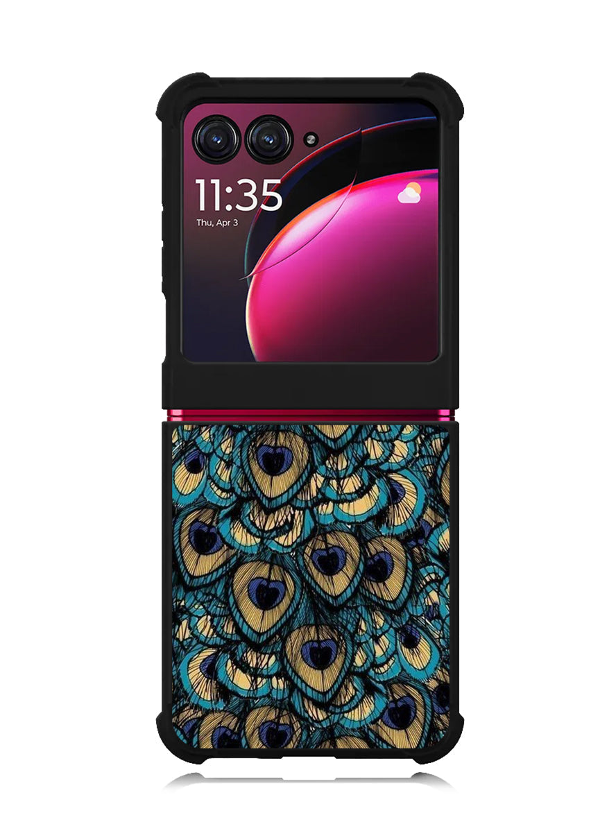 Pattern Peacock Motorola Moto Razr Plus 2023 , Moto Razr+ 2023 Case OV10537