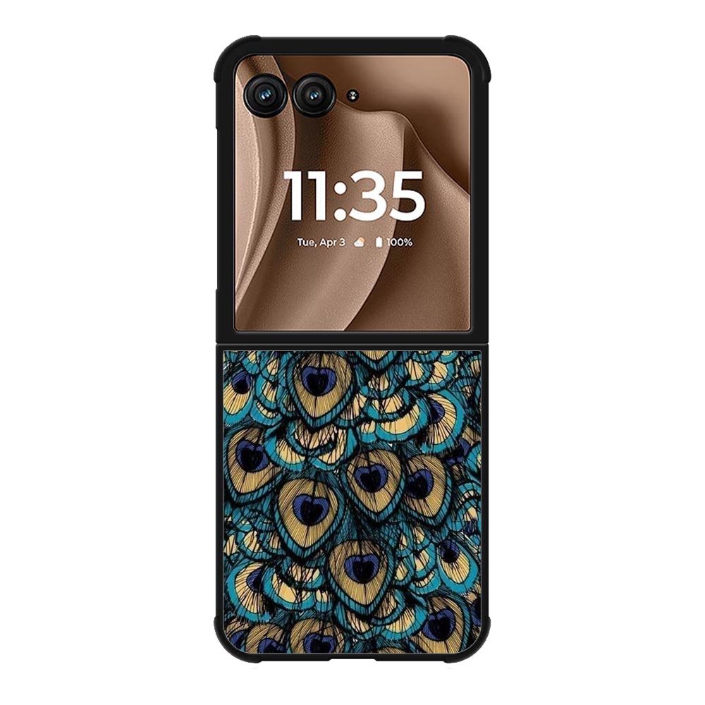 Pattern Peacock Motorola Moto RAZR Plus 2025 Case OV10537