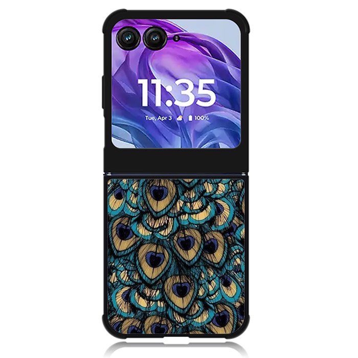 Pattern Peacock Motorola Moto Razr Plus 2024 , Moto Razr+ 2024 Case OV10537