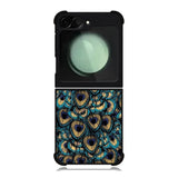 Pattern Peacock Samsung Galaxy Z Flip 6 5G 2024 Case OV10537