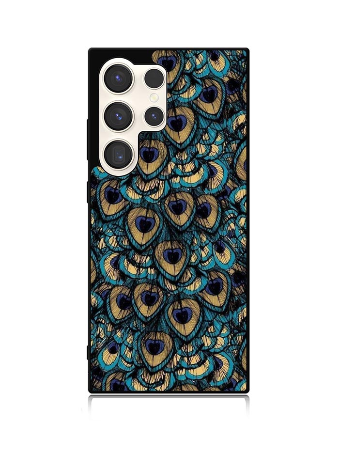 Pattern Peacock Samsung Galaxy S25 Ultra 5G Case QC10537