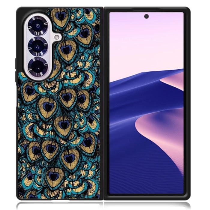 Pattern Peacock Samsung Galaxy Z Fold 7 Case OV10537