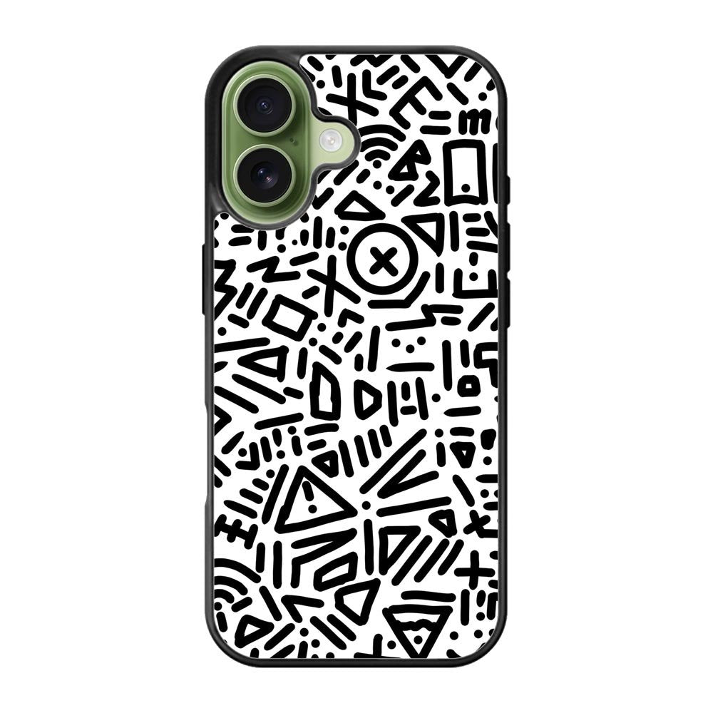 Abstract Line iPhone 17 Case QC10627