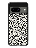 Abstract Doodle Google Pixel 8A Case QC10626