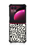 Abstract Doodle Motorola Moto Razr Plus 2023 , Moto Razr+ 2023 Case OV10626