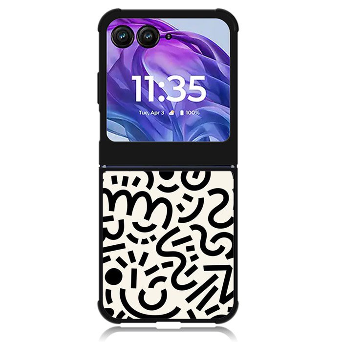 Abstract Doodle Motorola Moto Razr Plus 2024 , Moto Razr+ 2024 Case OV10626