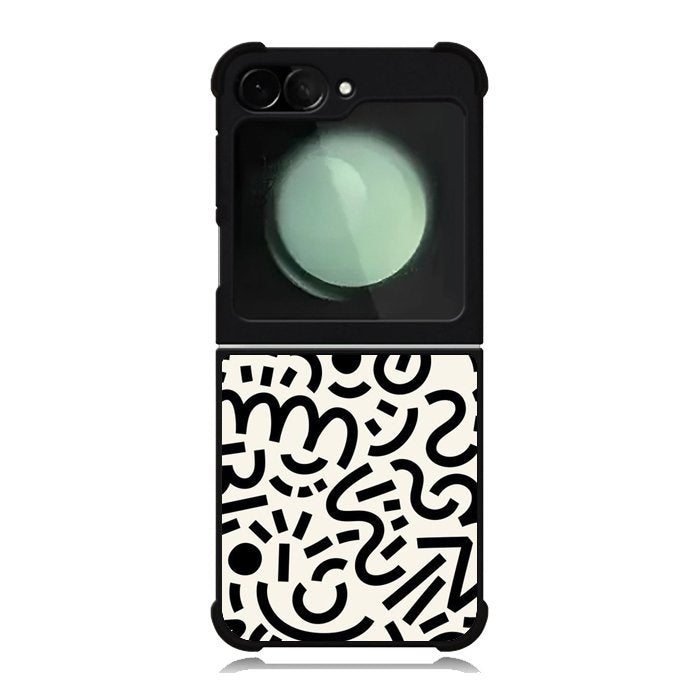 Abstract Doodle Samsung Galaxy Z Flip 6 5G 2024 Case OV10626