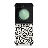 Abstract Doodle Samsung Galaxy Z Flip 6 5G 2024 Case OV10626