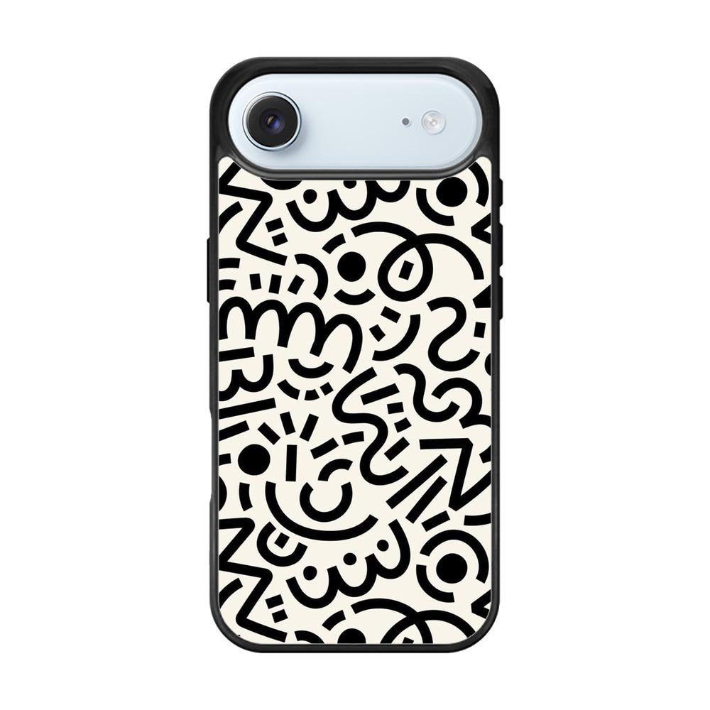 Abstract Doodle iPhone Air Case OV10626