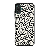 Abstract Doodle Samsung Galaxy A07 Case OV10626