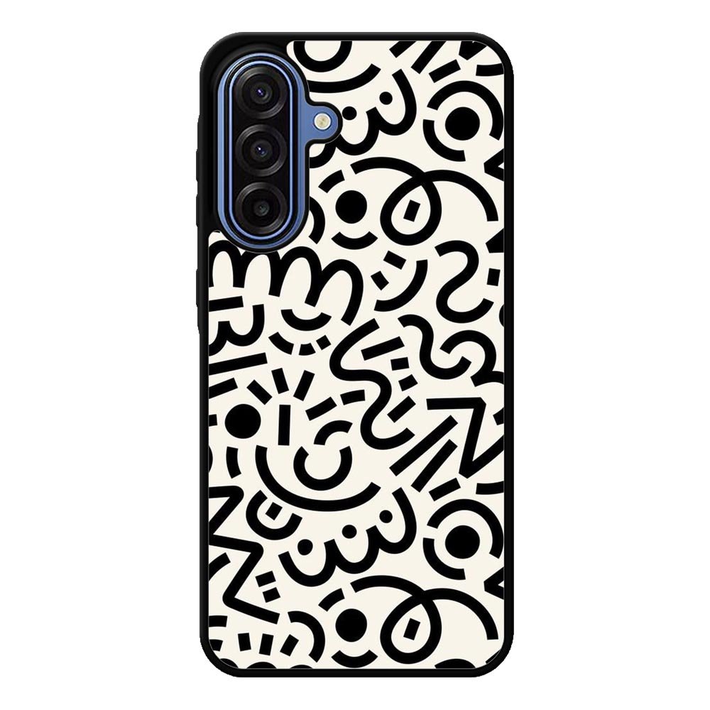 Abstract Doodle Samsung Galaxy A17 Case OV10626