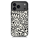 Abstract Doodle iPhone 17 Pro Case RC10626