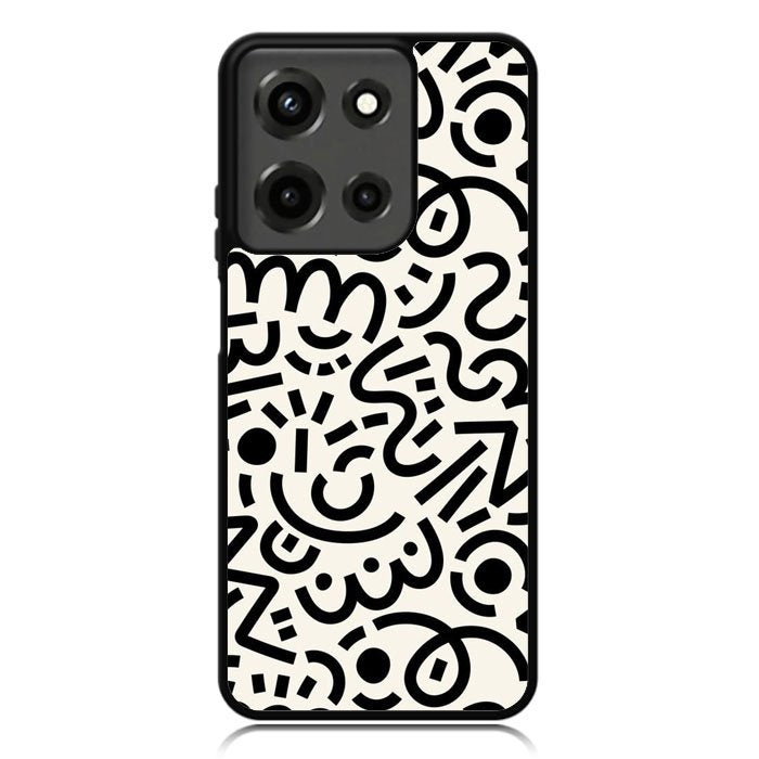 Abstract Doodle Motorola Moto G 5G 2025 Case OV10626