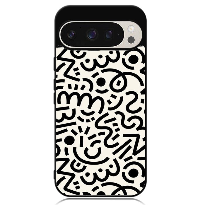 Abstract Doodle Google Pixel 9 | Pixel 9 Pro Case OV10626