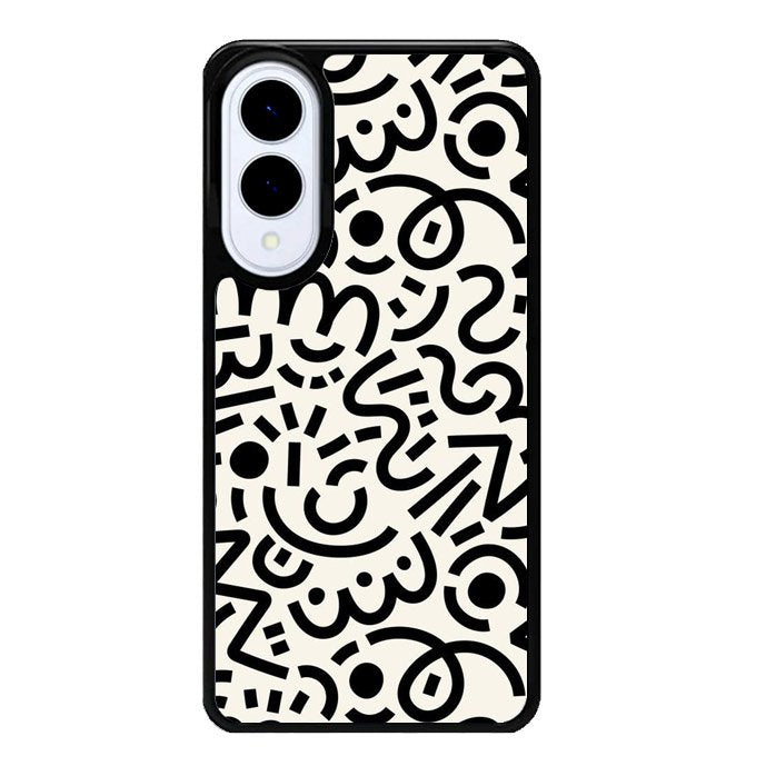 Abstract Doodle Samsung Galaxy S25 Edge 5G Case OV10626
