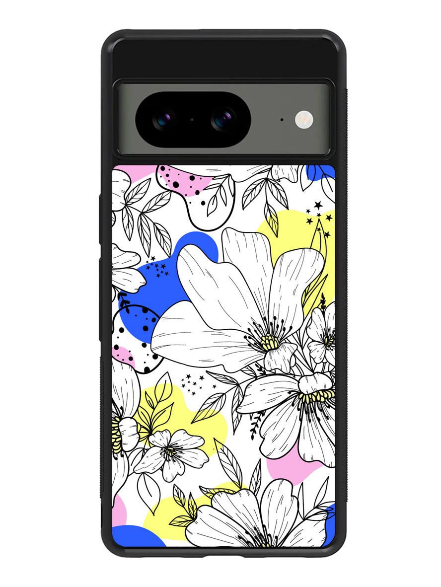 Floral Flower Color Google Pixel 8 Case QC10565