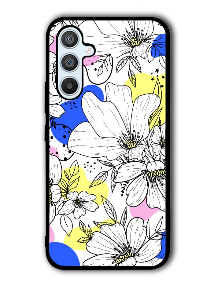 Floral Flower Color Samsung Galaxy A14 5G Case QC10565
