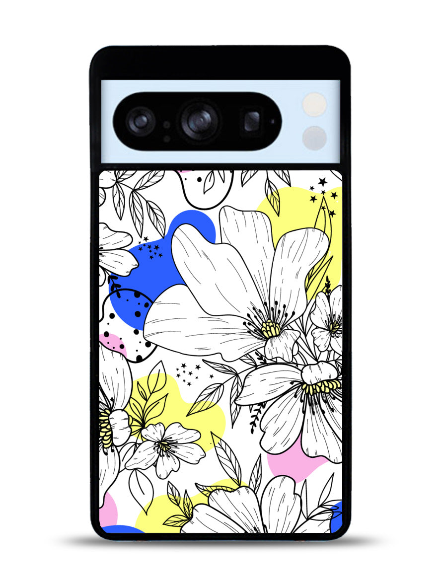 Floral Flower Color Google Pixel 8 Pro Case QC10565