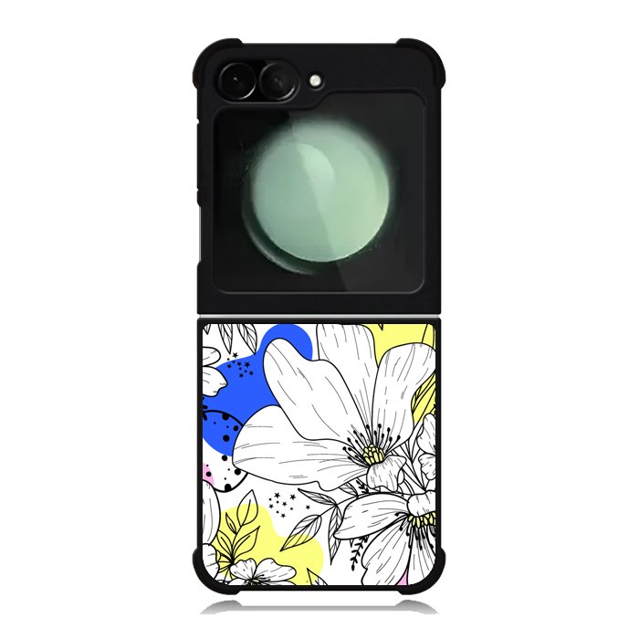 Floral Flower Color Samsung Galaxy Z Flip 6 5G 2024 Case OV10565