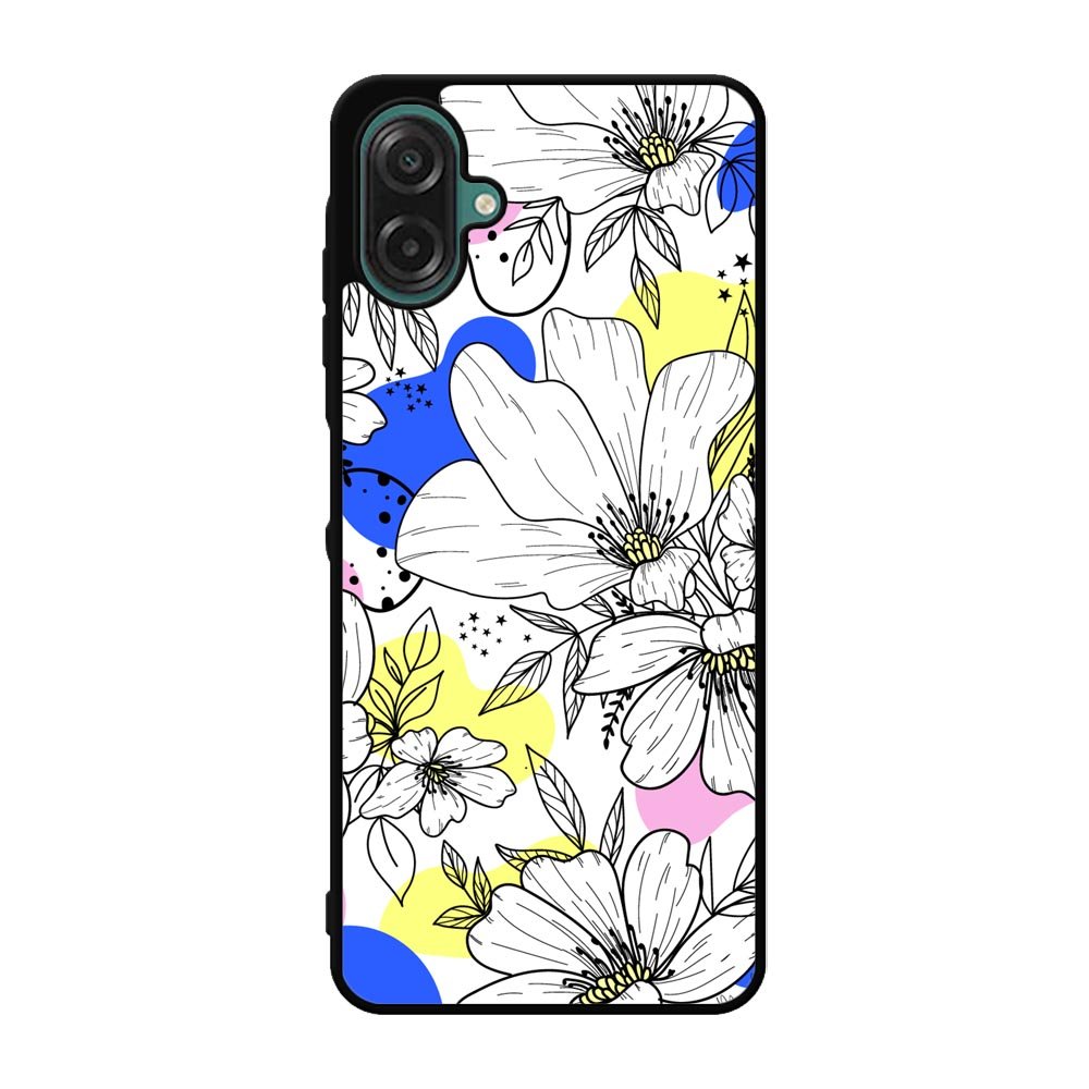 Floral Flower Color Samsung Galaxy A07 Case OV10565