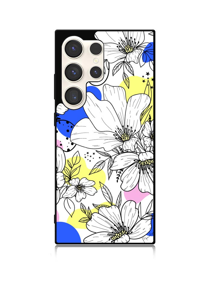 Floral Flower Color Samsung Galaxy S25 Ultra 5G Case QC10565