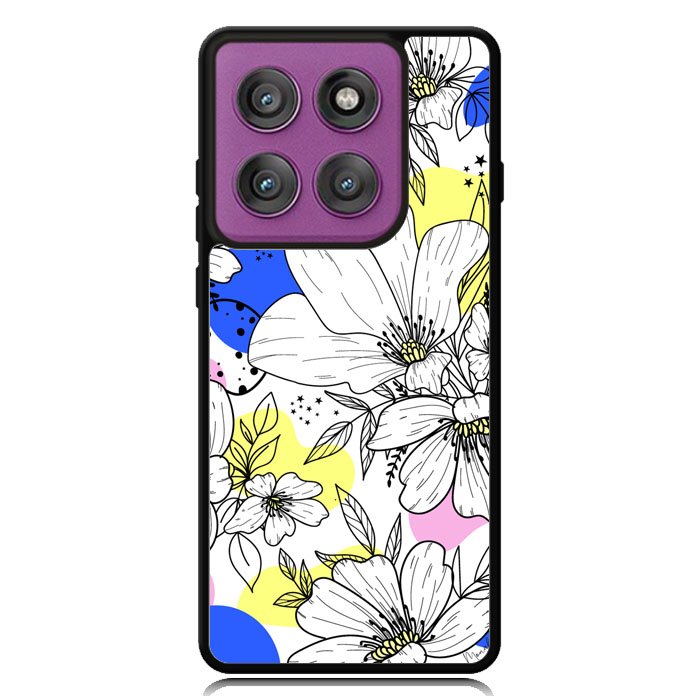 Floral Flower Color Motorola Moto Edge 2025 | Moto Edge 60 Fusion | Moto Edge 60 Pro Case OV10565