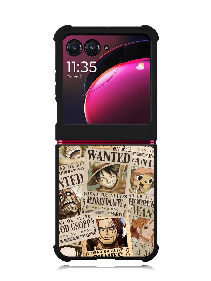 Wanted One Piece Motorola Moto Razr Plus 2023 , Moto Razr+ 2023 Case OV10467