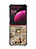 Wanted One Piece Motorola Moto Razr Plus 2023 , Moto Razr+ 2023 Case OV10467