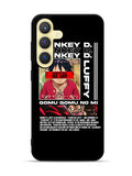 Monkey D luffy Gomu GOmu No Samsung Galaxy S25 Plus 5G , Samsung Galaxy S25+ 5G Case OV10502