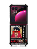 Monkey D luffy Gomu GOmu No Motorola Moto Razr Plus 2023 , Moto Razr+ 2023 Case OV10502