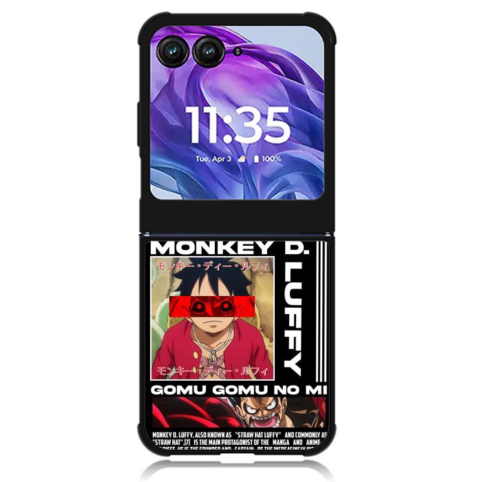 Monkey D luffy Gomu GOmu No Motorola Moto Razr Plus 2024 , Moto Razr+ 2024 Case OV10502