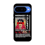 Monkey D luffy Gomu GOmu No Google Pixel 10 Case QC10502