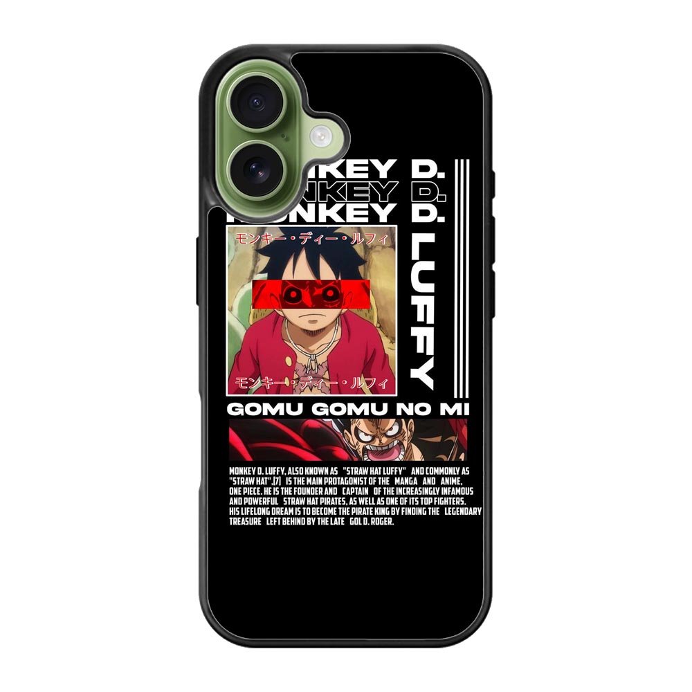 Monkey D luffy Gomu GOmu No iPhone 17 Case QC10502