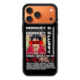 Monkey D luffy Gomu GOmu No iPhone 17 Pro Max Case QC10502