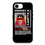 Monkey D luffy Gomu GOmu No iPhone 16e Case OV10502