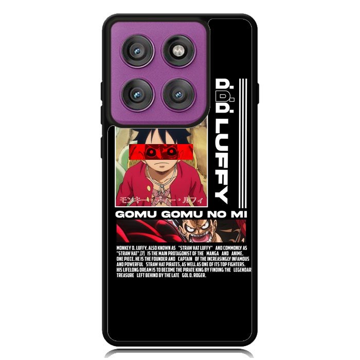 Monkey D luffy Gomu GOmu No Motorola Moto Edge 2025 | Moto Edge 60 Fusion | Moto Edge 60 Pro Case OV10502