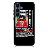 Monkey D luffy Gomu GOmu No Samsung Galaxy S25 FE Case OV10502