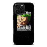 Kaizoku Gari No Zoro iPhone 16 Pro Max Case OV10608