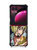 Sanji One Piece Motorola Moto Razr Plus 2023 , Moto Razr+ 2023 Case OV10419