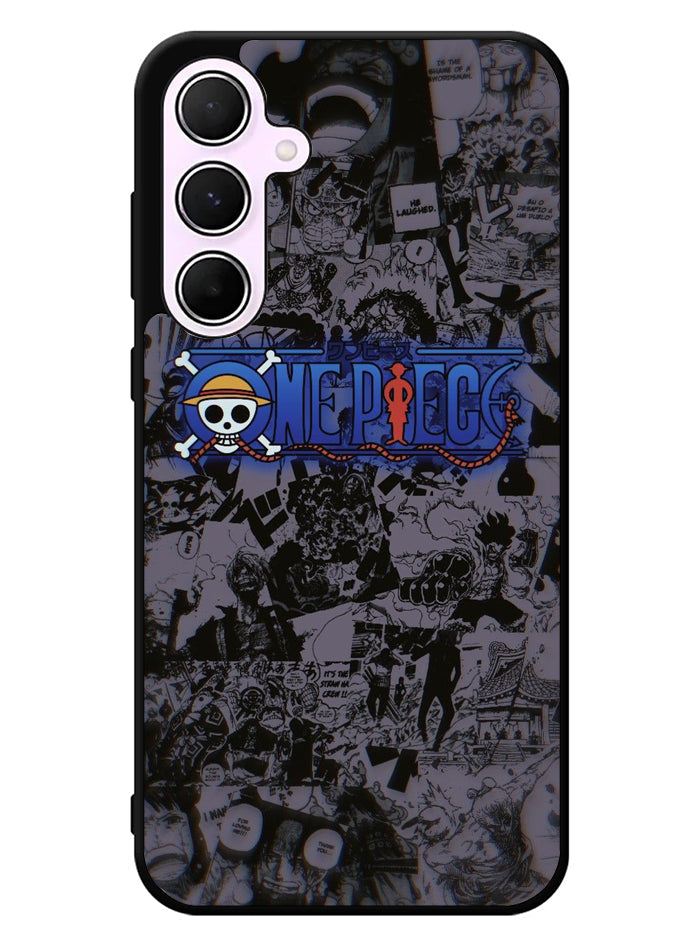 One Piece Comics Logo Samsung Galaxy A35 5G Case