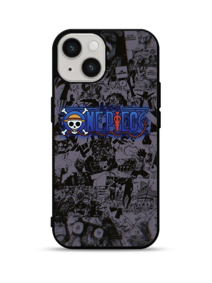 One Piece Comics Logo iPhone 15 Plus Case