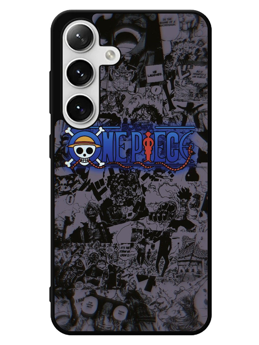 One Piece Comics Logo Samsung Galaxy S24 5G Case