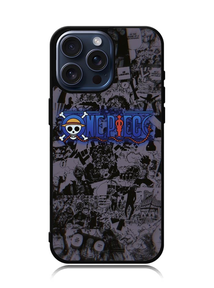 One Piece Comics Logo iPhone 15 Pro Max Case