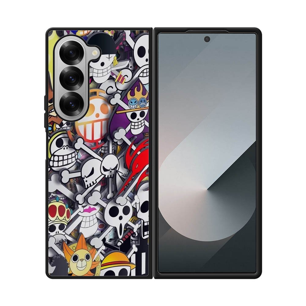 Logo Pirates One Piece Samsung Galaxy Z Fold 7 5G Case QC10617