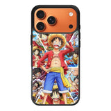 One Piece Luffy Monkey iPhone 17 Pro Max Case QC10528